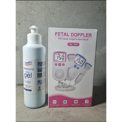 Picture of Fetal Doppler Heart Rate Monitor Baby Fetal Sound Heart Detector with LCD display 