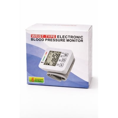 Picture of Wrist Type Electronic Blood Pressure Monitor – Accurate & Easy Health Monitoring Multicolor