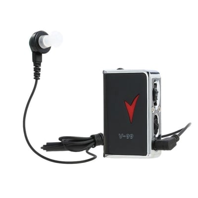 Picture of AXON Digital Hearing Aid Wired Voice Sound Amplifier Adjustable Tone for The Elderly Deaf Health Ear Care Hearing Device Black