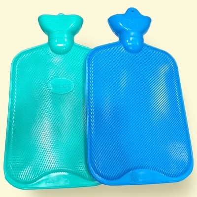 Picture of Coronation Ribbed Duo Hot Water Bottle – 2 Liters Multicolor