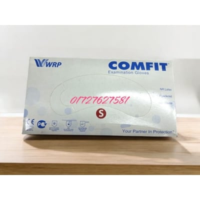 Picture of Comfit Examination Gloves (Size-S), 100Pcs/Box Multicolor