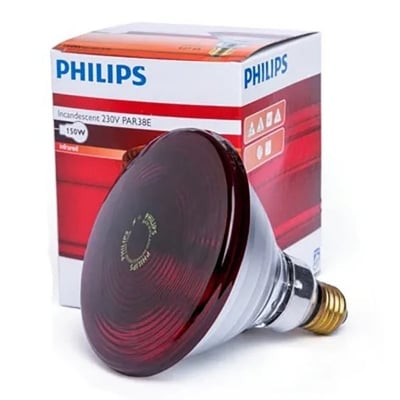 Picture of Philips Infrared Lamp BULB-150W Red