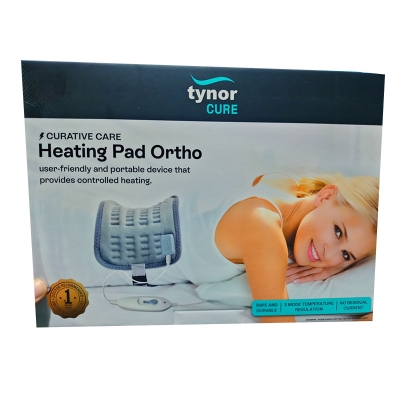 Picture of Tynor Orthopedic Heating pad,(with Adjustable pain relief pad) Regular size Grey