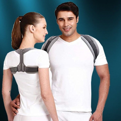 Picture of Tynor Clavicle Brace With Velcro ,With Fastening Tape Grey