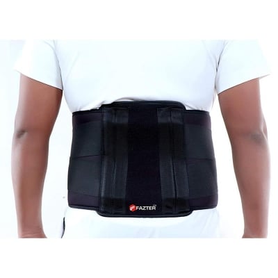 Picture of OEM Premium Lower Back Brace Support/Lumbar Support Waist belt for Back Pain Relief-Compression Belt with dual Adjustable Straps for Men and Women 