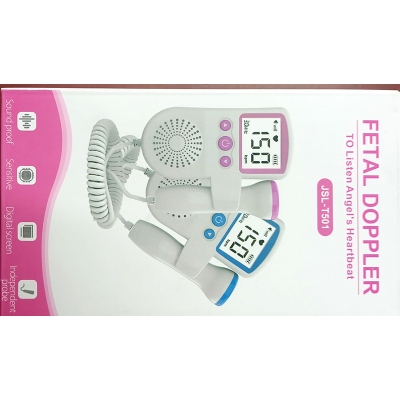 Picture of Fetal Doppler Heart Rate Monitor Baby Fetal Sound Heart Detector with LCD display 