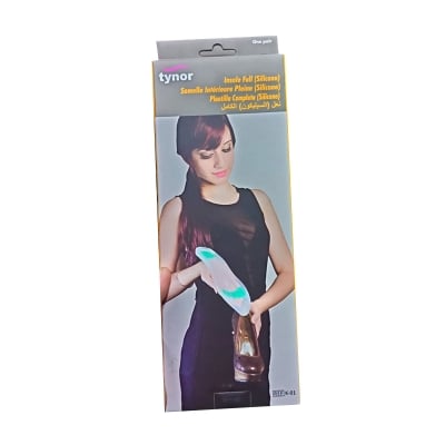 Picture of Tynor Insule full silicone(Foot adjustable pain relief silicone) White