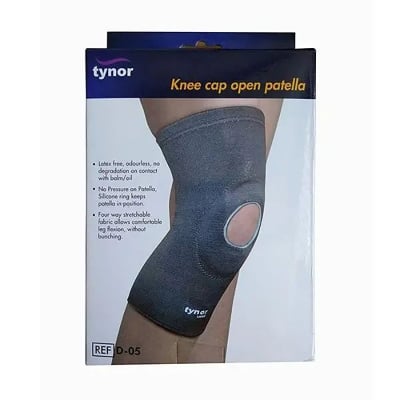 Picture of Tynor Knee cap open patella support -(D-05) Grey