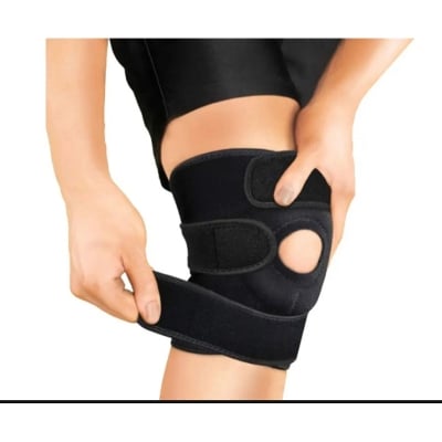Picture of knee support Spotify comfort premium quality adjustable pain Relief support Black