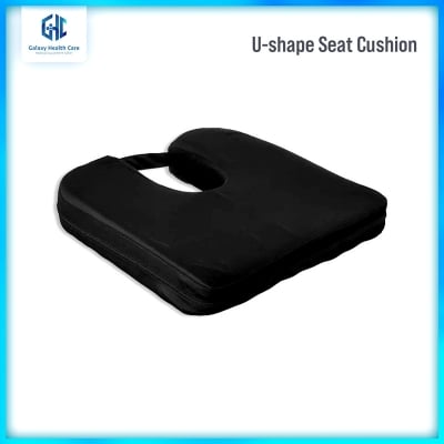 Picture of U-shape Seat Cushion New Travel Seat Cushion Coccyx Orthopedic Foam U Seat Massage Chair Cushion Pad Multicolor