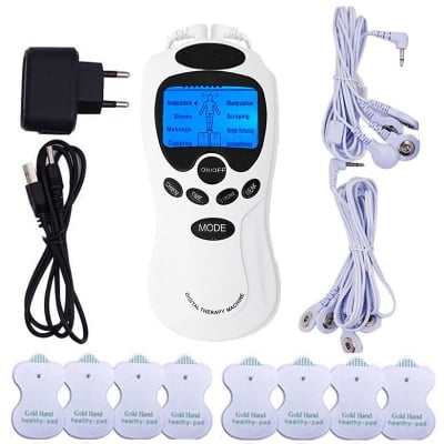 Picture of 8 Models Electric herald Tens Muscle Stimulatar Ems Acupuncture Body Massage Digital Therapy Machine Electrostimulator 