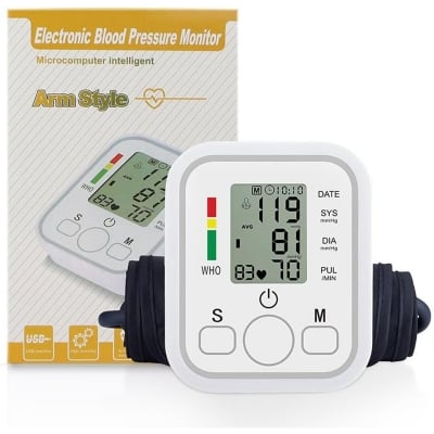 Picture of Blood Pressure Monitors,Blood Pressure Machine - CE Certified BIHS Approved UK, Standard Blood Pressure Monitor Upper Arm Blood Pressure Machine for Home Use Multicolor