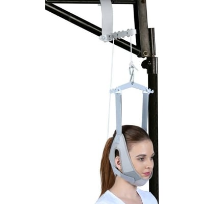 Picture of Tynor Cervical Traction Kit (Setting) With Weight Bag Grey