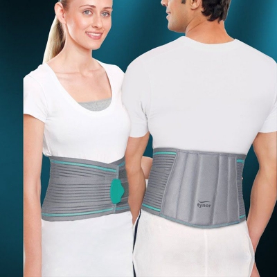 Picture of Tynor Lumbo sucral belt,with Adjustable pain relief support Grey