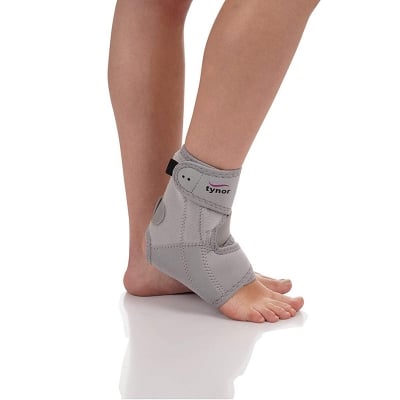 Picture of Tynor Ankle Support Neo-Immobilization,Pain relief-Universal Size Red