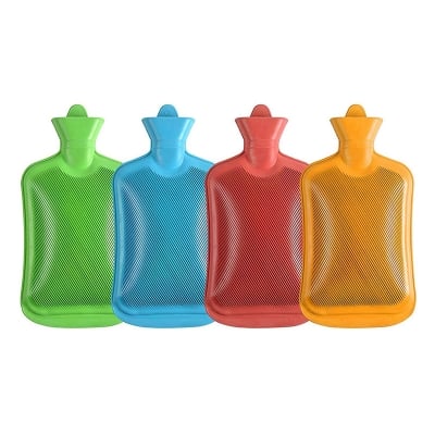 Picture of Rubber Hot Water Bag Bottle Pain Relief Bed Hand Warmer Hot Water Bag 2 L Color Send As Per Product Availability - Hot Water Bag - hot water bag Light Ash