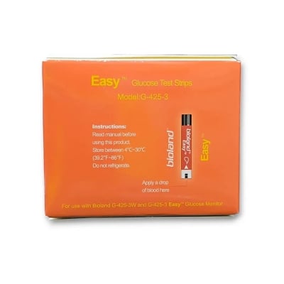 Picture of Bioland Easy G-423ES Blood Glucose Test Strips – 50 Strips 