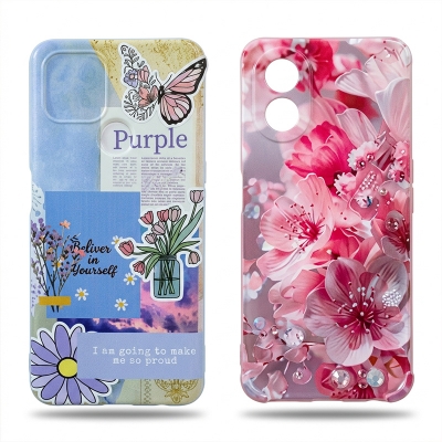 Picture of 2 pis Customize silicon Mobile Back Cover Multicolor