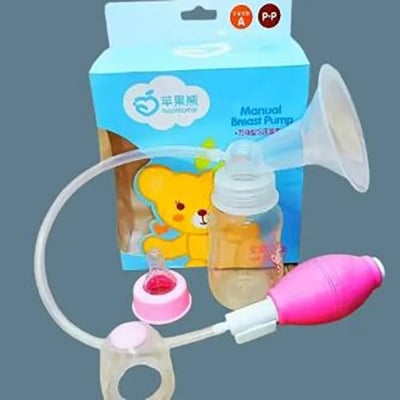 Picture of 1 Set Brest Pump Manual Control Valve Mom Breastfeeding Baby Milk Suction Feeding Newborn Bottle 