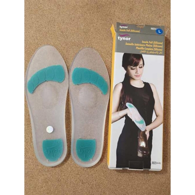 Picture of Tynor soft Full Silicon Insole Off White,EU:38