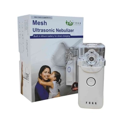 Picture of Ultrasonic Portable Mesh Nebulizer White