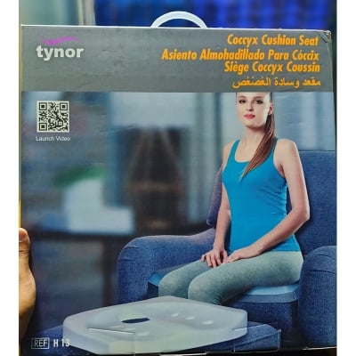 Picture of Tynor Coccxy cushion seat ,pails cushion seat, Grey