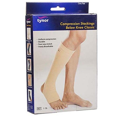 Picture of Tynor Compression Stocking(High Quality,Durable,Open Toe)-Below Knee 