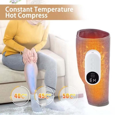 Picture of Leg Massager for Circulation and Pain Relief, Calf Air Compression Massager with Heat ASH