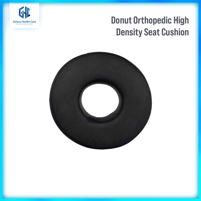 Picture of Donut Orthopedic High Density Seat Cushion Relieves Piles, Lower Back Pain, Coccyx, Sciatica used in Office Chairs, Car Seat Multicolor