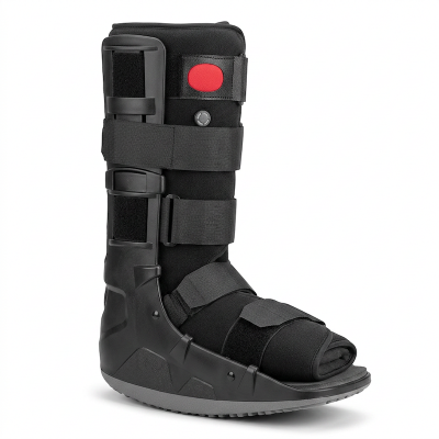 Picture of Air walker boot long,(peneumatic walker boot single push Button 17" height ) Black