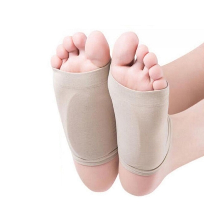 Picture of Unisex Flat Arch Support Socks Sleeves Pad - For Foot Pain Relief/For Flat Feet Ratings 52 Answered Questions Beige