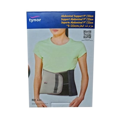 Picture of Tynor Abdominal support 9"(A-01) Grey