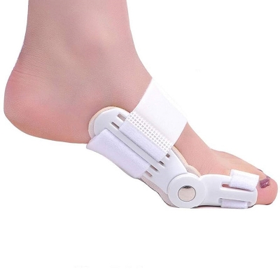 Picture of Bunion Splint Big Toe Straightener Corrector Foot Pain Relief Hallux Valgus Correction Orthopedic Supplies Pedicure Foot Care White