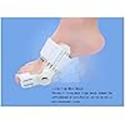 Picture of 1 peace Bunion Orthopedic Braces Toe Correction Night Foot Care Corrector Thumb Daily Big Bone Tools White