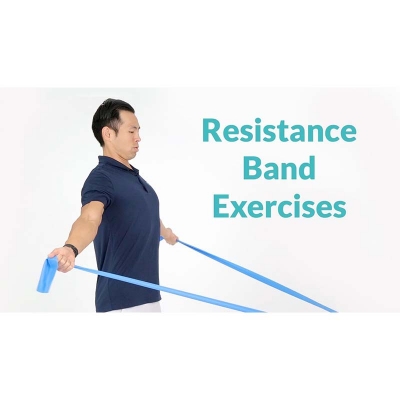 Picture of Resistance Bands Fitness Rubber Band for Yoga Pilates Training Expander Elastic Strench Loop Bands For Crossfit Gym 