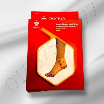 Picture of PROVA India Ankle Binder With Grip attelle de cheville avec prise Multicolor