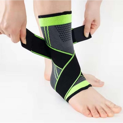 Picture of 1PC Pressurized Bandage Ankle Support Ankle Brace Protector Foot Strap Elastic Belt Fitness Sports Gym Multicolor