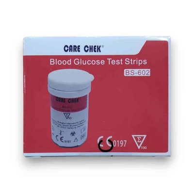 Picture of Care Chek (BS-602) Blood Glucose Test Strip – 50 pcs Multicolor