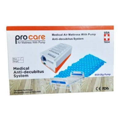 Picture of Procare Anti-decubitus system Medical Air Mattress With adjustable big Pump Multicolor