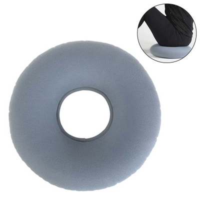 Picture of Donut Orthopedic High Density Seat Cushion Relieves Piles, Lower Back Pain, Coccyx, Sciatica used in Office Chairs, Car Seat 