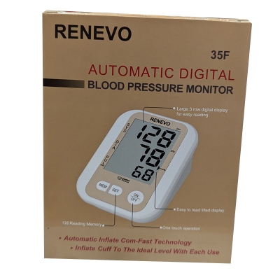 Picture of RENEVO Digital Blood Pressure Monitor 35F 3 years guarantee Multicolor