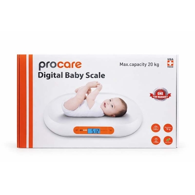 Picture of ProCare Digital Baby Scale (Max Capacity 20kg) Multicolor