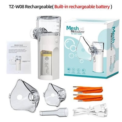 Picture of Mesh Nebulizer rechargeable Handheld Micro-Grid Sprayer TZ-W08 Orsh Store Multicolor