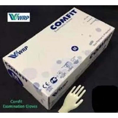 Picture of Comfit Examination Gloves (Size-M), 100Pcs/Box Multicolor