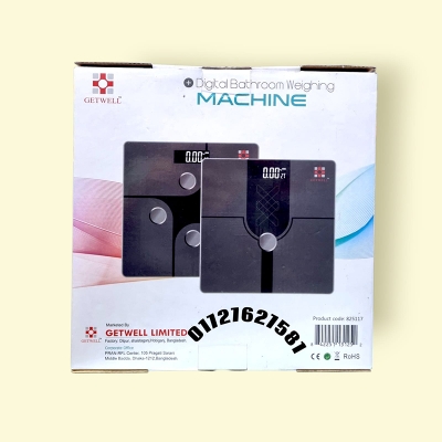Picture of Getwell Digital Bathroom Weighing Machine – Premium Body Scale Multicolor