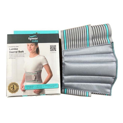 Picture of Lumbo Sucral belt  Comfortable Back Support  Tynor Grey