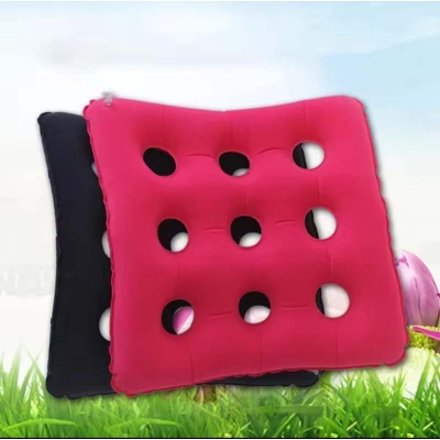 Picture of PVC Air Cushion Inflatable Seat Cushion Anti Bedsore Decubitus Chair Pad Medical Wheelchair Mat Home Office Seat Cushion Multicolor