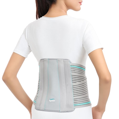 Picture of Tynor Lumbar Corset Belt Contoured L.S. Support Belt For Beck Pain Grey