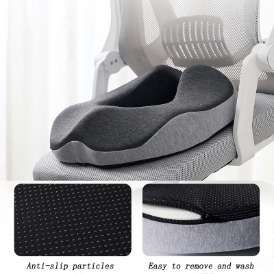 Picture of Seat Cushion, Non-Slip Seat Cushion, Office Chair, Washable Seat Cushion, Skin-friendly, Breathable, for Computer Chair, Office Chair, Kitchen or Dining Room Chair Multicolor