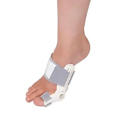 Picture of Orthopedic Corrector Bunion Splint Big Toe Straightener Corrector Foot Pain Relief Hallux Valgus Correction Pedicure Foot Care White